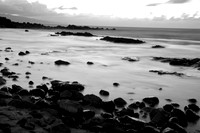Rocks on White